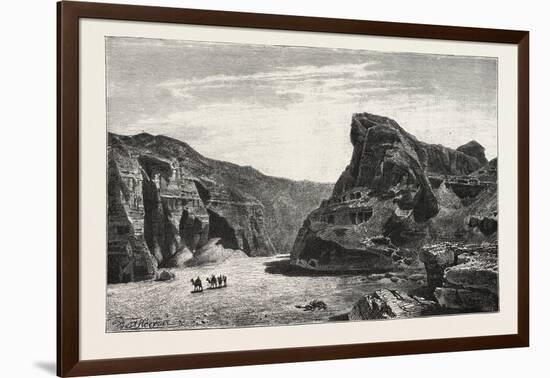 Valley of the Speos Artemidos, Egypt, 1879-null-Framed Giclee Print