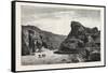 Valley of the Speos Artemidos, Egypt, 1879-null-Framed Stretched Canvas