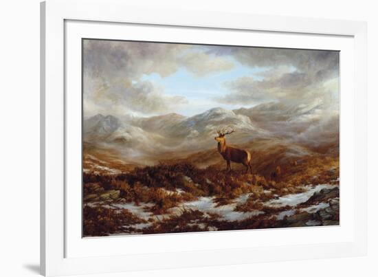 Valley of the Stags-Elizabeth Halstead-Framed Giclee Print