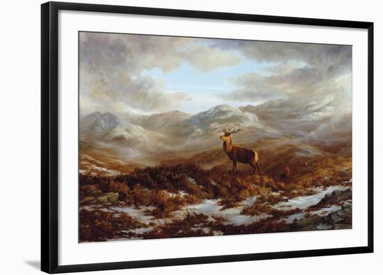 Valley of the Stags-Elizabeth Halstead-Framed Giclee Print