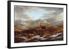 Valley of the Stags-Elizabeth Halstead-Framed Giclee Print