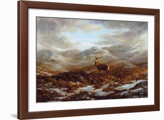 Valley of the Stags-Elizabeth Halstead-Framed Giclee Print