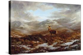 Valley of the Stags-Elizabeth Halstead-Stretched Canvas