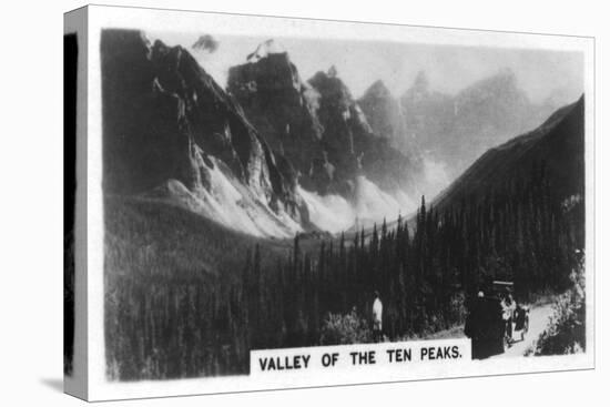 Valley of the Ten Peaks, Banff National Park, Alberta, Canada, C1920s-null-Stretched Canvas