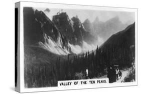 Valley of the Ten Peaks, Banff National Park, Alberta, Canada, C1920s-null-Stretched Canvas