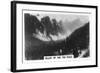 Valley of the Ten Peaks, Banff National Park, Alberta, Canada, C1920s-null-Framed Giclee Print