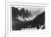Valley of the Ten Peaks, Banff National Park, Alberta, Canada, C1920s-null-Framed Giclee Print