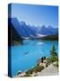 Valley of the Ten Peaks, Lake Moraine, Rocky Mountains, Banff National Park, Alberta, Canada-Hans Peter Merten-Stretched Canvas