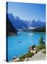 Valley of the Ten Peaks, Lake Moraine, Rocky Mountains, Banff National Park, Alberta, Canada-Hans Peter Merten-Stretched Canvas