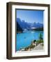 Valley of the Ten Peaks, Lake Moraine, Rocky Mountains, Banff National Park, Alberta, Canada-Hans Peter Merten-Framed Photographic Print