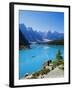 Valley of the Ten Peaks, Lake Moraine, Rocky Mountains, Banff National Park, Alberta, Canada-Hans Peter Merten-Framed Photographic Print