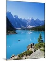 Valley of the Ten Peaks, Lake Moraine, Rocky Mountains, Banff National Park, Alberta, Canada-Hans Peter Merten-Mounted Photographic Print