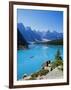 Valley of the Ten Peaks, Lake Moraine, Rocky Mountains, Banff National Park, Alberta, Canada-Hans Peter Merten-Framed Photographic Print