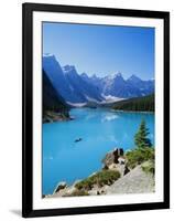 Valley of the Ten Peaks, Lake Moraine, Rocky Mountains, Banff National Park, Alberta, Canada-Hans Peter Merten-Framed Photographic Print