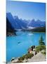 Valley of the Ten Peaks, Lake Moraine, Rocky Mountains, Banff National Park, Alberta, Canada-Hans Peter Merten-Mounted Photographic Print