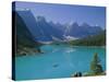 Valley of the Ten Peaks, Moraine Lake, Banff National Park, Rocky Mountains, Alberta, Canada-Hans Peter Merten-Stretched Canvas