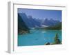 Valley of the Ten Peaks, Moraine Lake, Banff National Park, Rocky Mountains, Alberta, Canada-Hans Peter Merten-Framed Photographic Print