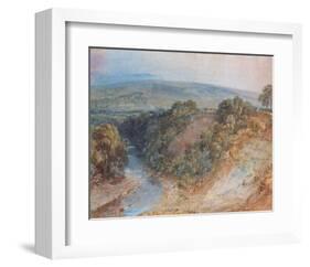 Valley of the Washburn, 1818-J M W Turner-Framed Giclee Print