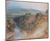 Valley of the Washburn, 1818-J M W Turner-Mounted Giclee Print
