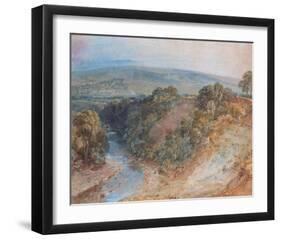 Valley of the Washburn, 1818-J M W Turner-Framed Giclee Print