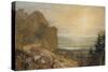 Valley of the Wharfe with Otley in the Distance-J. M. W. Turner-Stretched Canvas