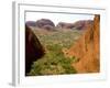 Valley of the Winds, the Olgas, Uluru-Kata Tjuta National Park, Northern Territory, Australia-null-Framed Photographic Print