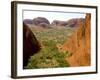 Valley of the Winds, the Olgas, Uluru-Kata Tjuta National Park, Northern Territory, Australia-null-Framed Photographic Print