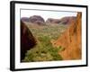 Valley of the Winds, the Olgas, Uluru-Kata Tjuta National Park, Northern Territory, Australia-null-Framed Photographic Print