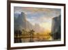 Valley of the Yosemite-Albert Bierstadt-Framed Giclee Print