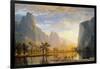 Valley of the Yosemite-Albert Bierstadt-Framed Giclee Print