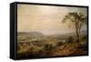 Valley of Wyoming-Jasper Francis Cropsey-Framed Stretched Canvas