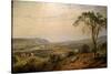 Valley of Wyoming-Jasper Francis Cropsey-Stretched Canvas
