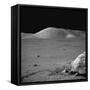 Valley on the Moon-null-Framed Stretched Canvas