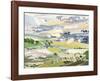Valley Patterns-Lise Temple-Framed Giclee Print