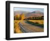 Valley Road in Jefferson, Presidential Range, White Mountains, New Hampshire, USA-Jerry & Marcy Monkman-Framed Photographic Print