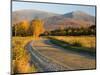 Valley Road in Jefferson, Presidential Range, White Mountains, New Hampshire, USA-Jerry & Marcy Monkman-Mounted Photographic Print