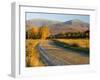 Valley Road in Jefferson, Presidential Range, White Mountains, New Hampshire, USA-Jerry & Marcy Monkman-Framed Photographic Print