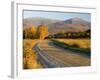 Valley Road in Jefferson, Presidential Range, White Mountains, New Hampshire, USA-Jerry & Marcy Monkman-Framed Photographic Print