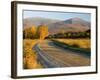 Valley Road in Jefferson, Presidential Range, White Mountains, New Hampshire, USA-Jerry & Marcy Monkman-Framed Photographic Print