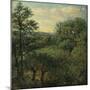 Valley Scene with Trees-John Constable-Mounted Giclee Print
