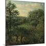 Valley Scene with Trees-John Constable-Mounted Giclee Print