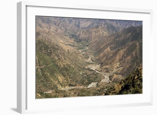 Valley Seen from the Old Road from Asmara to Massawa-Augusto Leandro Stanzani-Framed Photographic Print