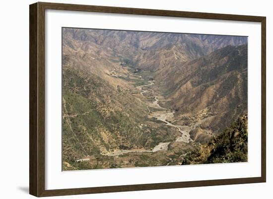 Valley Seen from the Old Road from Asmara to Massawa-Augusto Leandro Stanzani-Framed Photographic Print