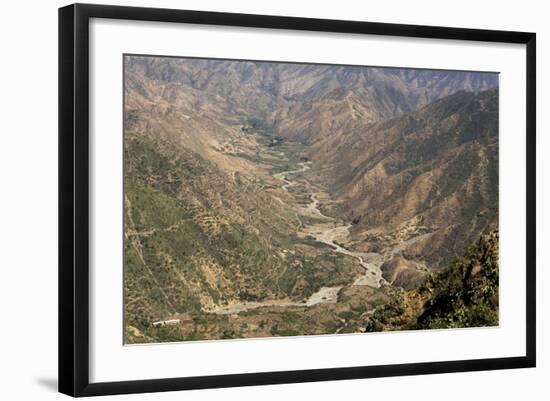 Valley Seen from the Old Road from Asmara to Massawa-Augusto Leandro Stanzani-Framed Photographic Print