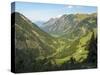 Valley Stillachtal near Oberstdorf in the Allgau. Germany, Bavaria-Martin Zwick-Stretched Canvas