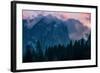 Valley Sunset, Yosemite National Park, California-Vincent James-Framed Photographic Print