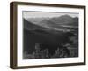 Valley Surrounded By Mountains "In Rocky Mountain National Park "Colorado. 1933-1942-Ansel Adams-Framed Art Print