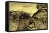 Valley Thick with Corn, 19th Century-Samuel Palmer-Framed Stretched Canvas