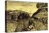 Valley Thick with Corn, 19th Century-Samuel Palmer-Stretched Canvas