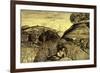 Valley Thick with Corn, 19th Century-Samuel Palmer-Framed Giclee Print